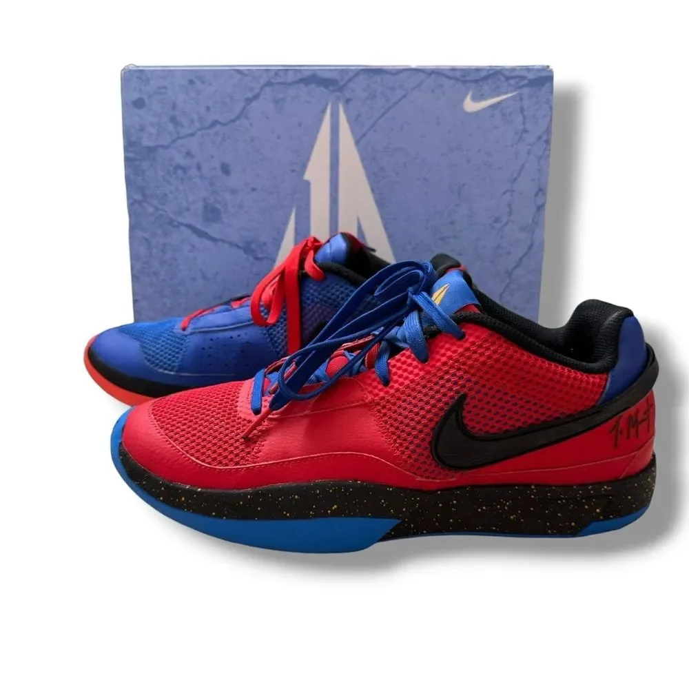 Nike Ja 1 Hunger Game Royal University Red Men’s  Size 9.5 Color Pop